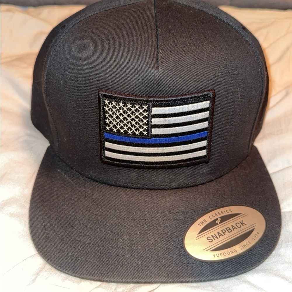 Blue Line Flag Snapback